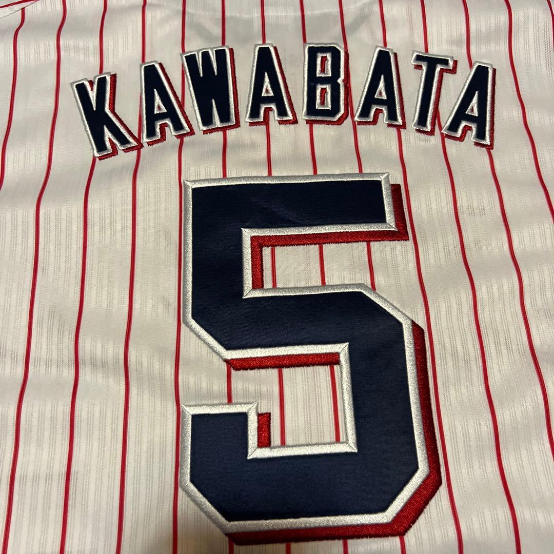 新品未使用品 東京ヤクルトスワローズ 川端慎吾 ユニフォーム 5 L