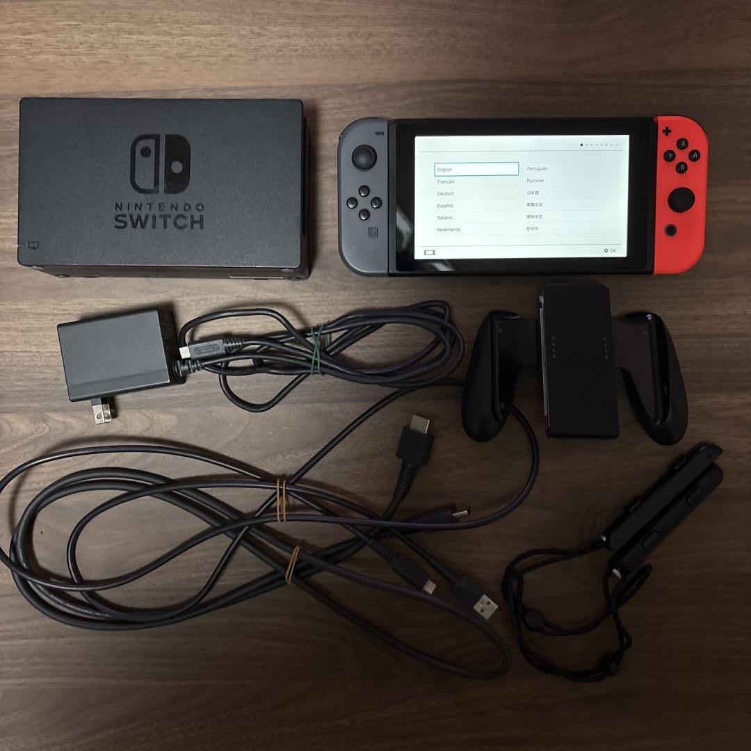 Nintendo Switch 本体 付属品完備、動作確認済み