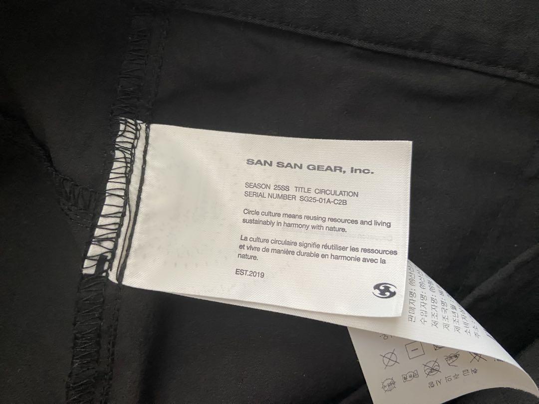パンツ SanSanGear pocket loop pants black