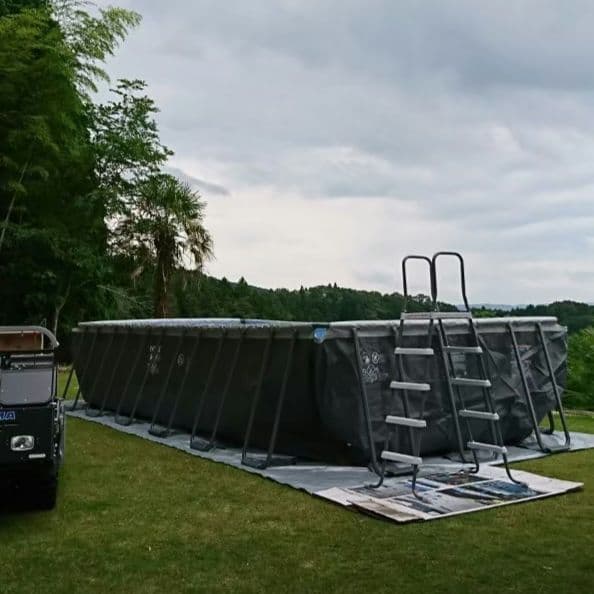 INTEX|26363EH|ウルトラフレームプール732*366*132cm HRDEVELOPMENT_JP