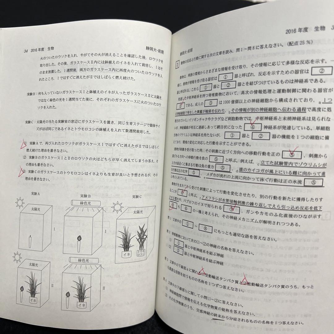 静岡大学　赤本　前期日程　医学部　2014年～2022年　9年分