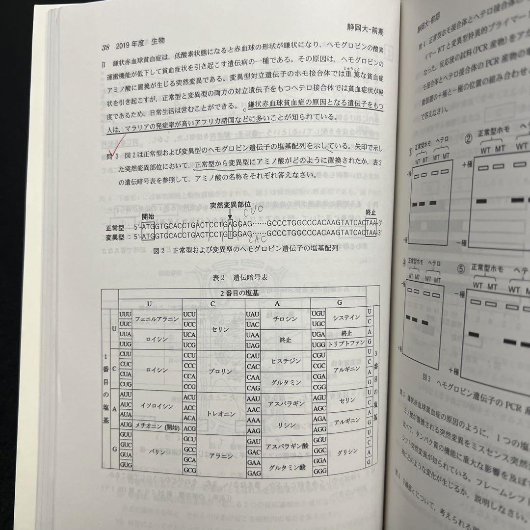静岡大学　赤本　前期日程　医学部　2014年～2022年　9年分