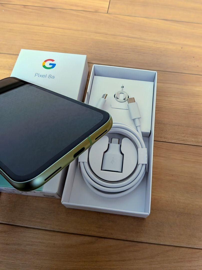 スマートフォン本体 Google Pixel8a 128GB aloe SIM free