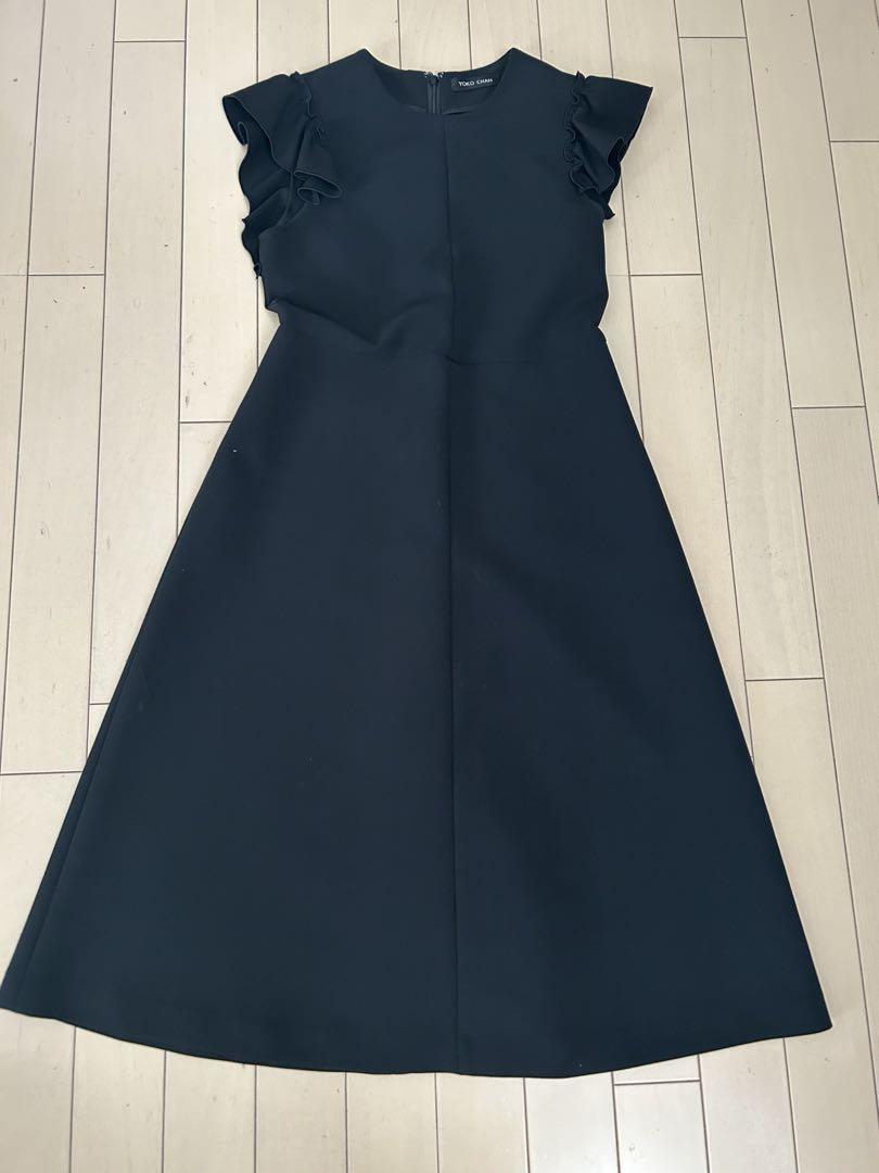 ✨️新品未使用タグ付き✨️YOKO CHAN 黒 ノースリーブワンピース ヴィンテージ 通販ファッション - 未使用⭐️タグ付き ヨーコ