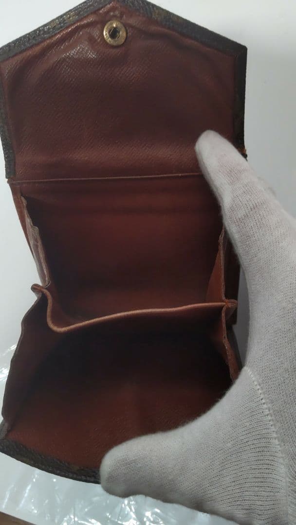 ルイヴィトン モノグラム ポルトモネ ビエ カルト クレディ wホック 財布