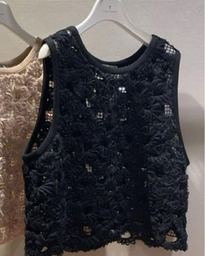 UNITED ARROWS】チュールメッシュベスト