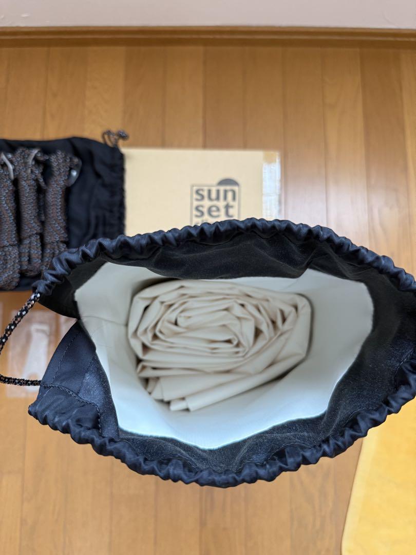 sunsetclimax Tarp 01 Black サンセットクライマックス