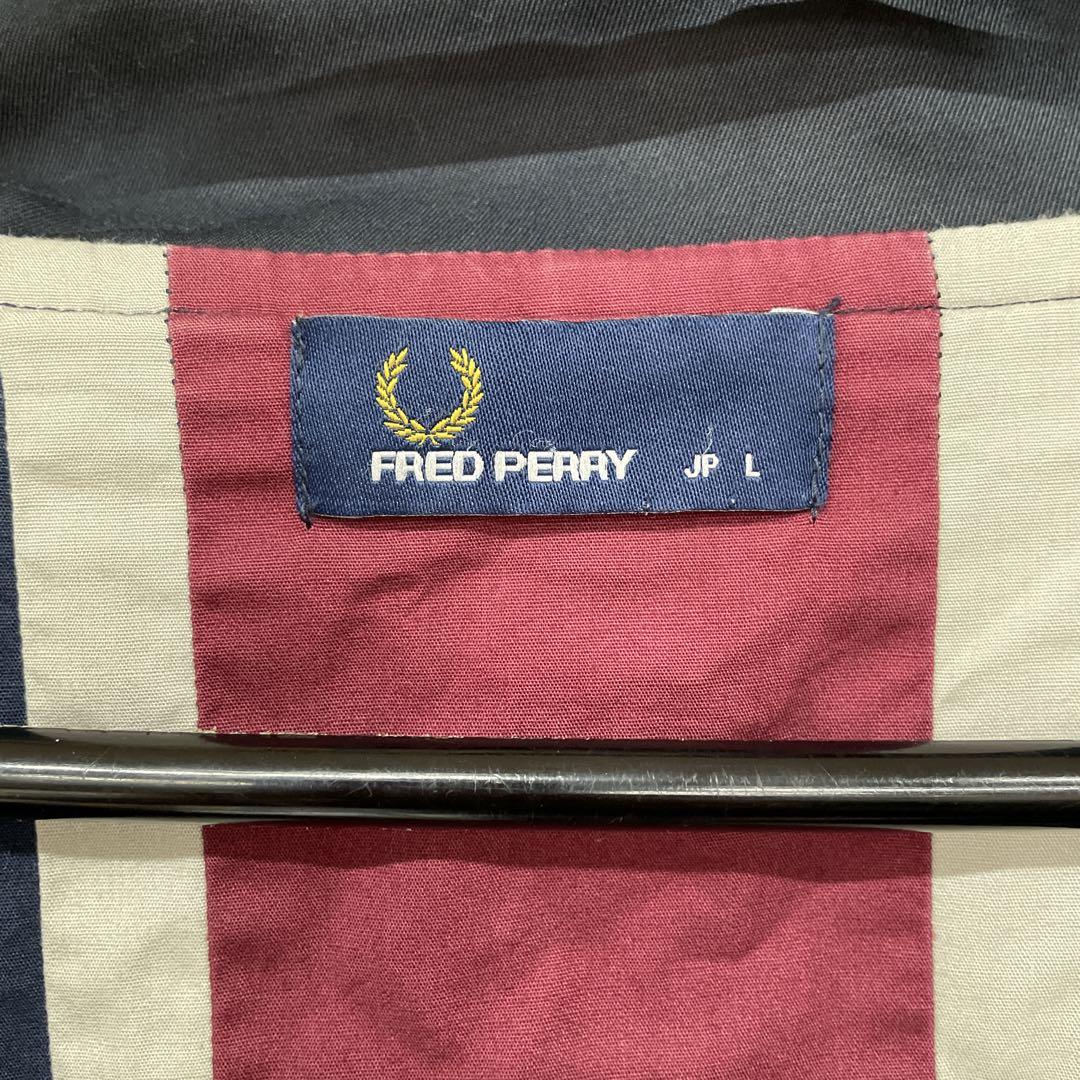 FRED PERRY ハリントンマック　ユニオンジャック　L