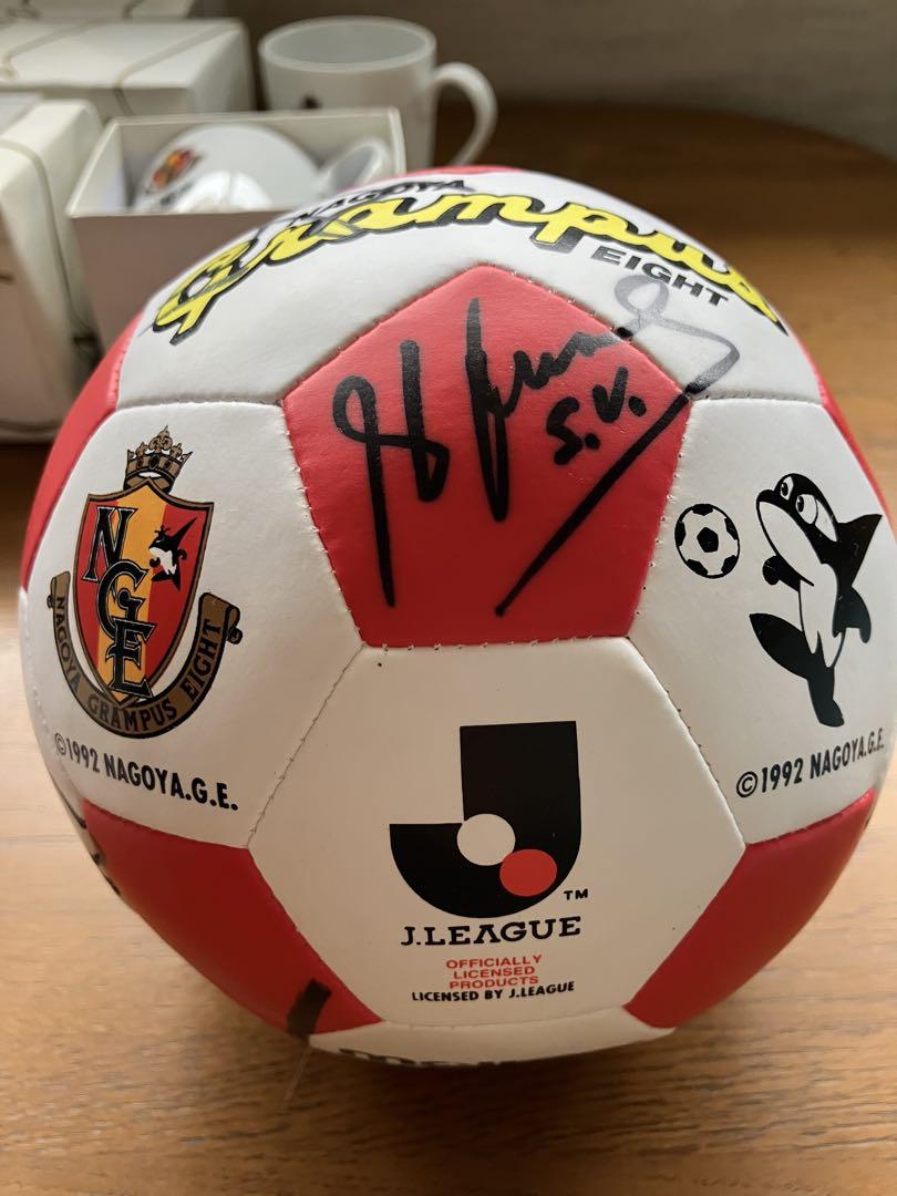 名古屋グランパスエイト サイン入りサッカーボールセット