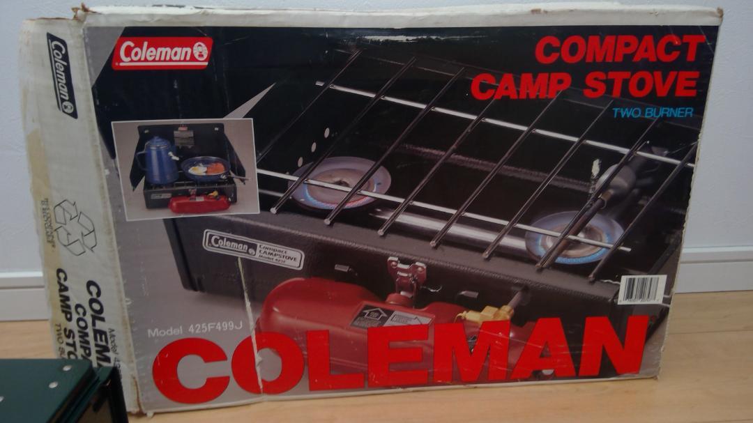 Coleman コールマン　425F　ガソリン　コンパクト　ツーバーナー