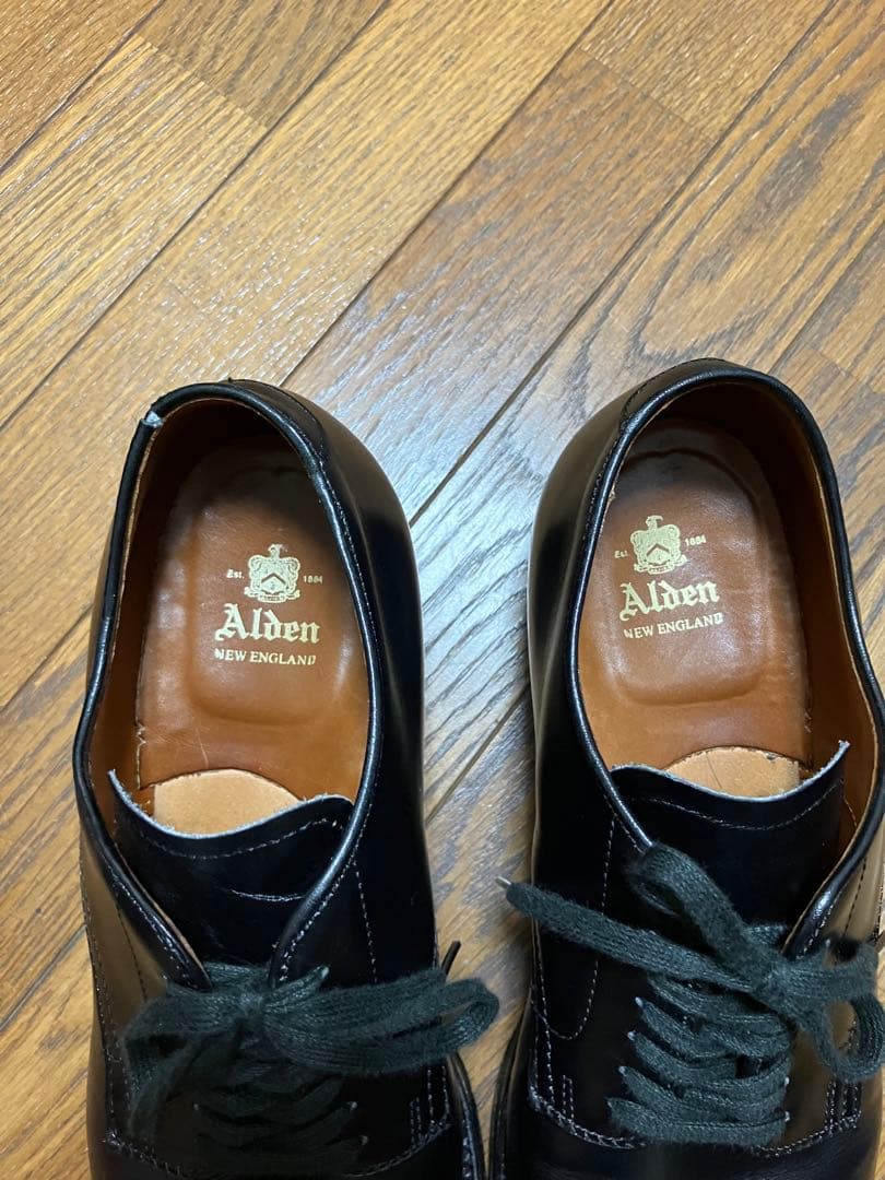 ALDEN 53507 黒 プレーントゥ モディファイドラスト オールデン ALDEN 53507 黒 プレーントゥ モディファイドラスト オールデン