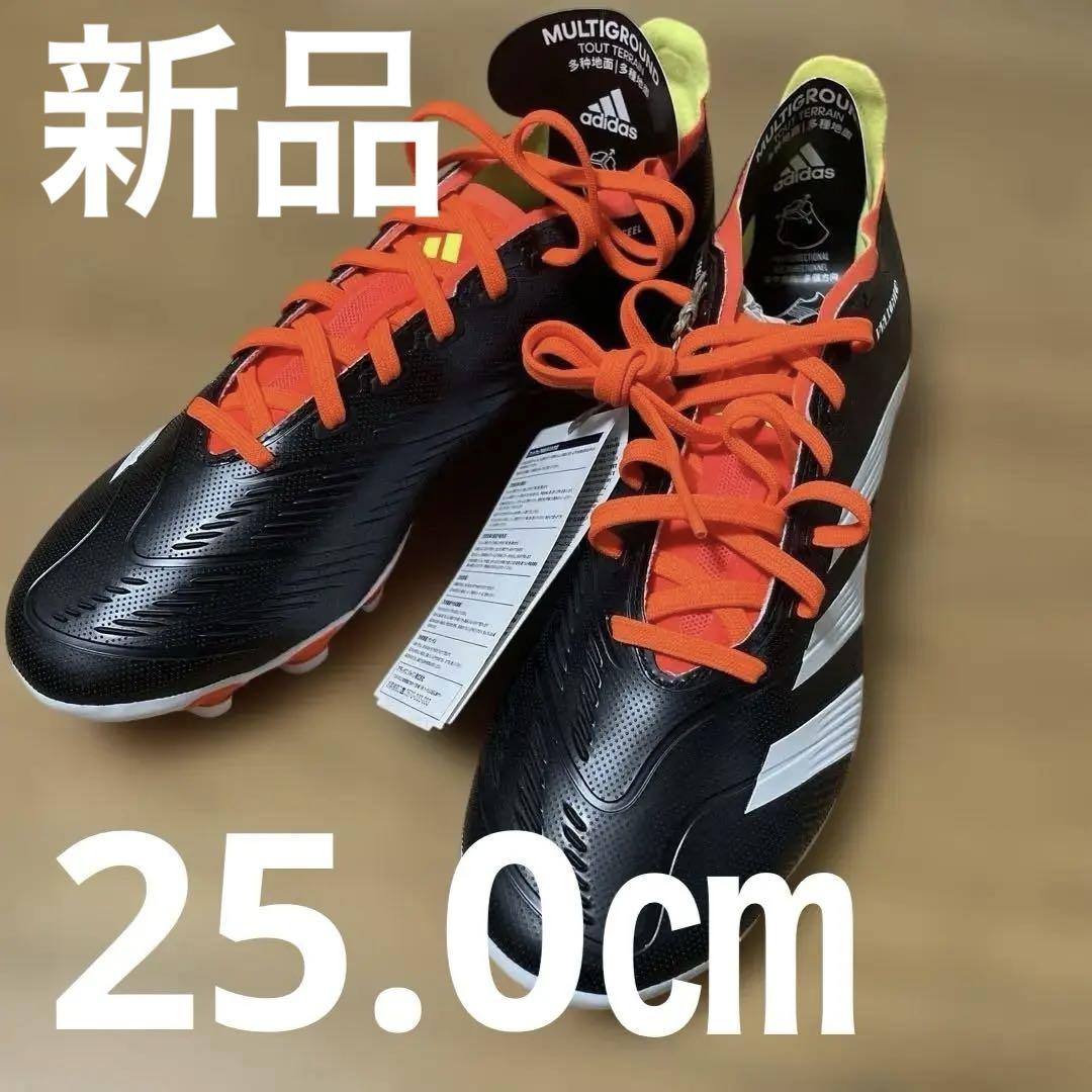 adidas Predator スパイクサッカー25.0㎝ 新品未使用 - メルカリ