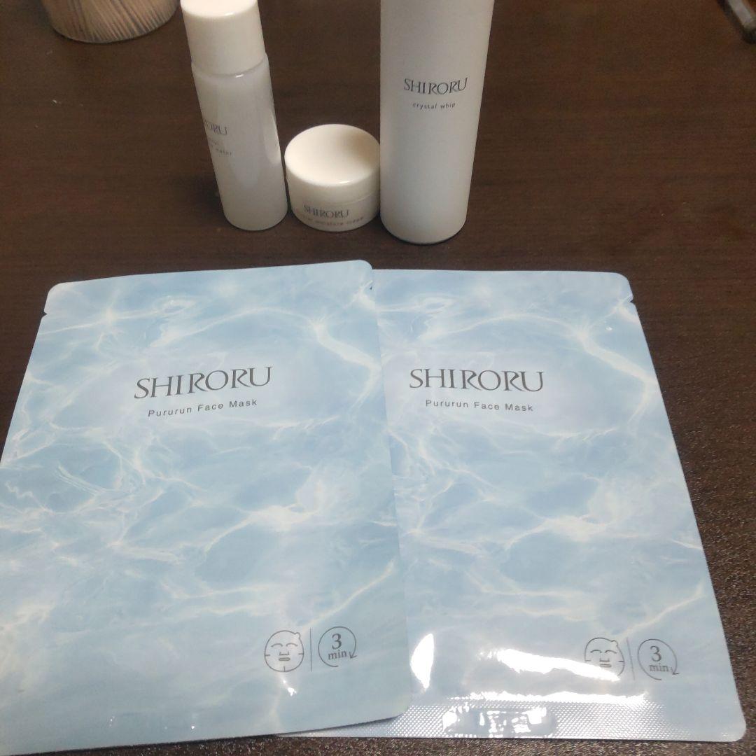 SHIRORU クリームホイップ & Pururun Face Mask セット - メルカリ