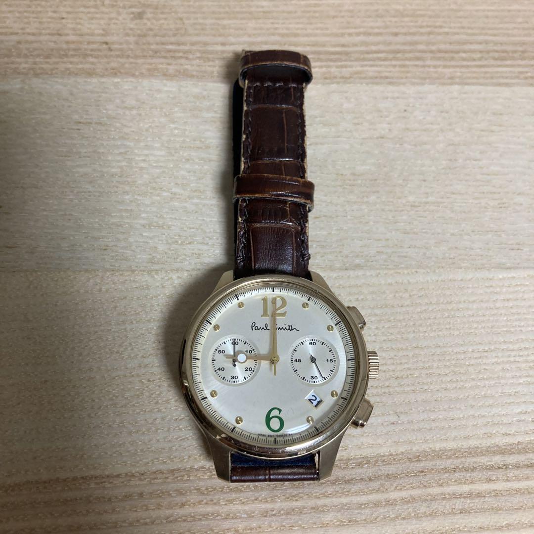 ポールスミス　メンズ　腕時計　クォーツ ゴールドカラー Paul Smith