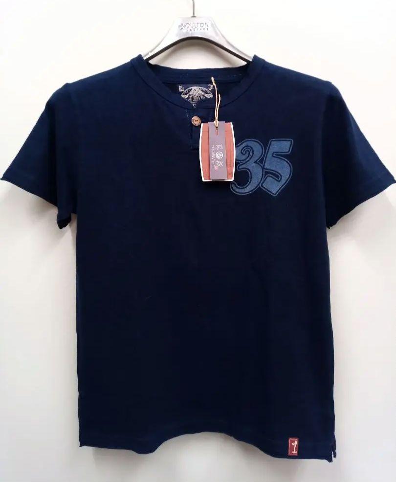新品未使用 武州正藍 TSURUGIYA 剣屋 藍染 Tシャツ 藍染め