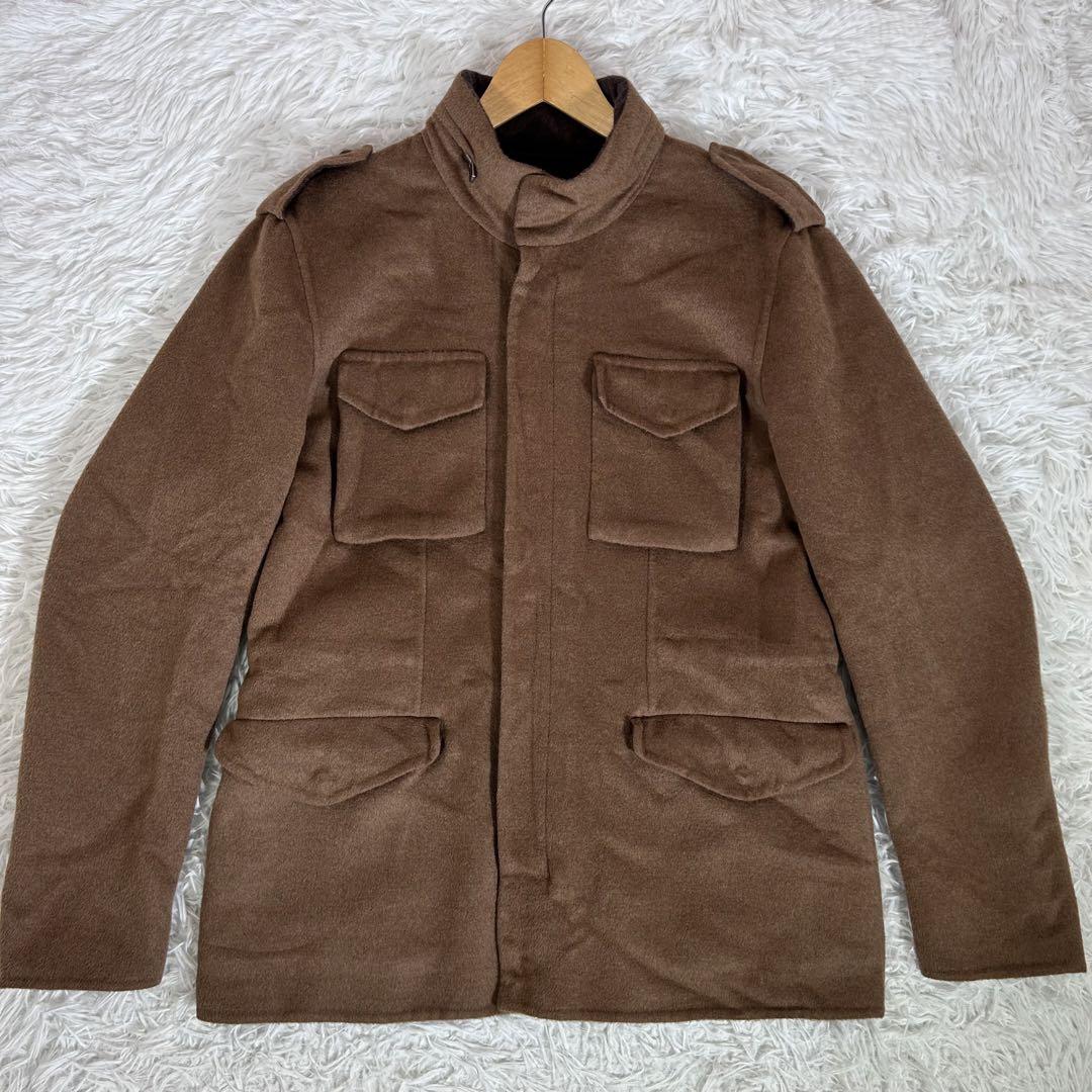 santorio M-65 ミリタリージャケット アンゴラウール リバーシブル