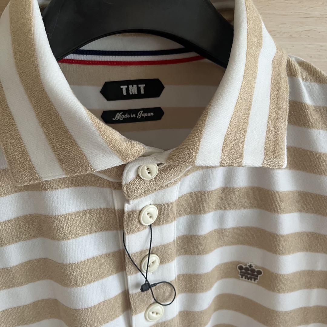 新品◾️TMT ソフトパイルポロシャツ◾️日本製◾️Made in Japan