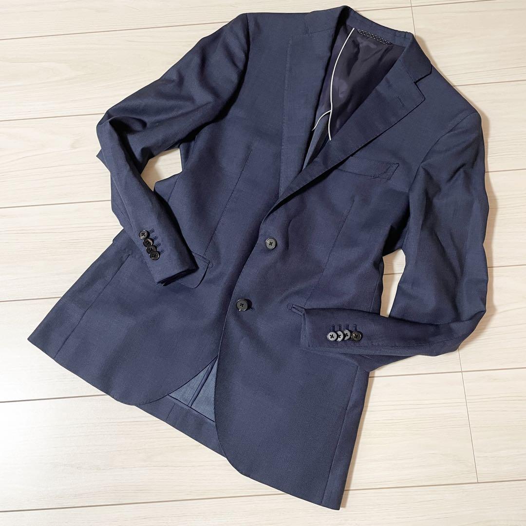 THE SUIT COMPANY　スリーピース　スーツ　REDA　レダ　M　紺