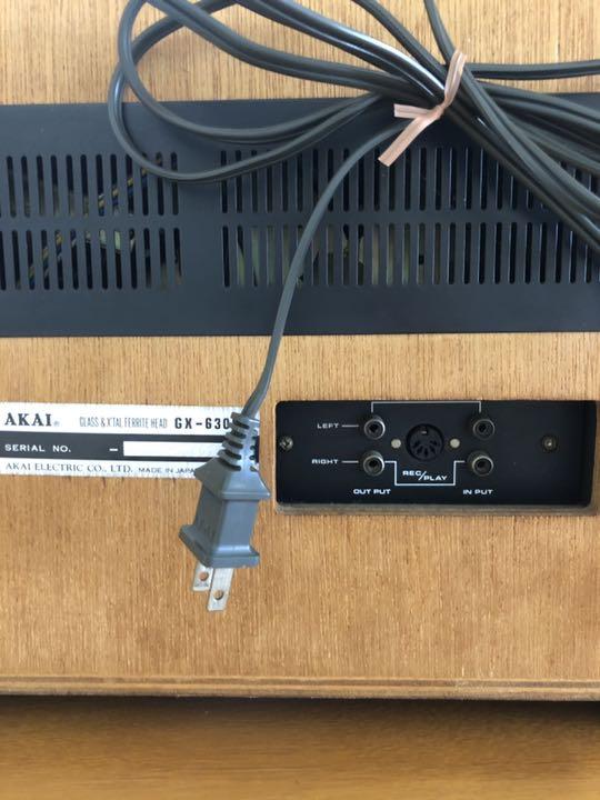 カラー オープンリールデッキ Akai Gx 630D ceD02-m80064791291 れあり