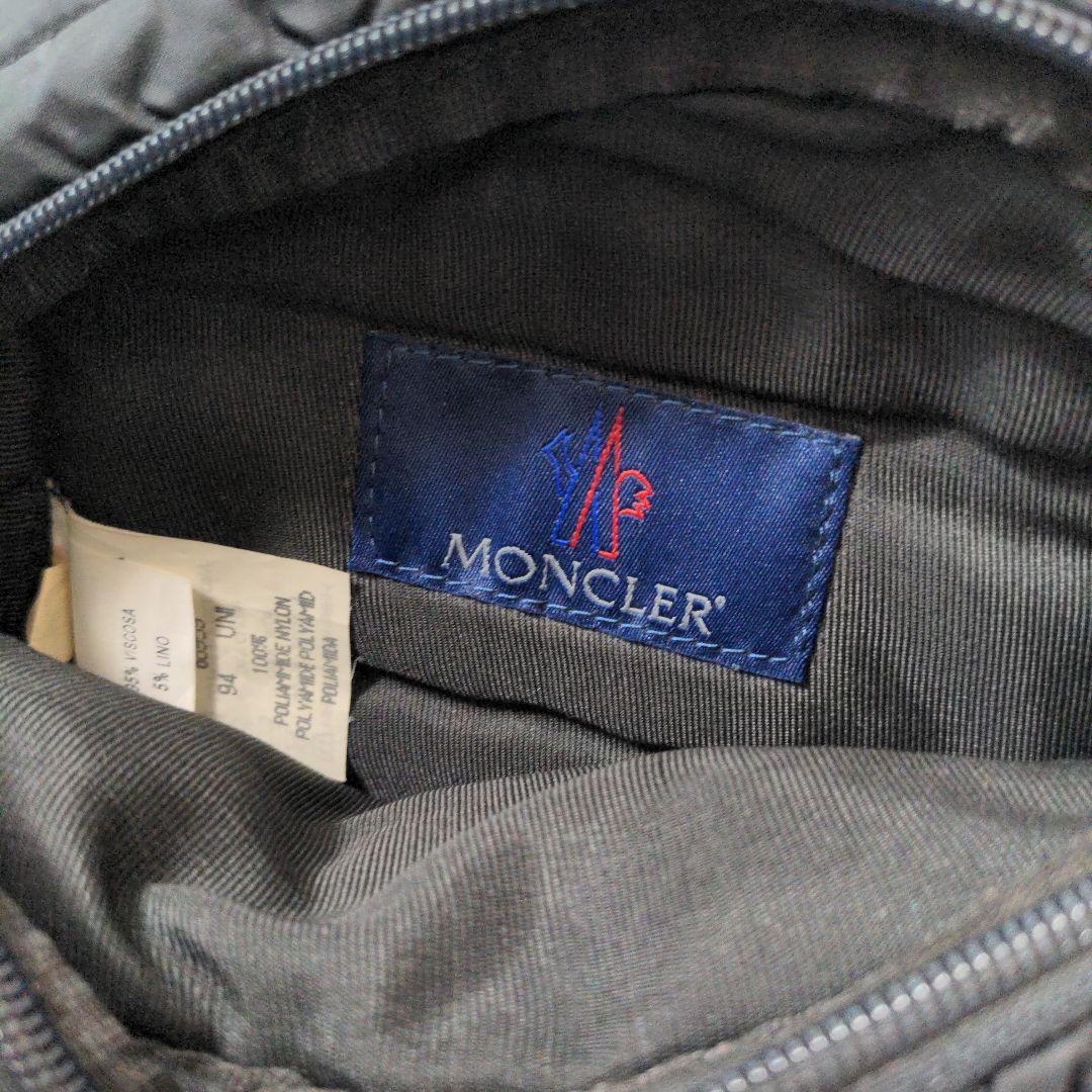 MONCLER　　ナイロン　ショルダーバッグ　青タグ　　ヴィンテージ MONCLER ナイロン ショルダーバッグ 青タグ ヴィンテージ - メルカリ