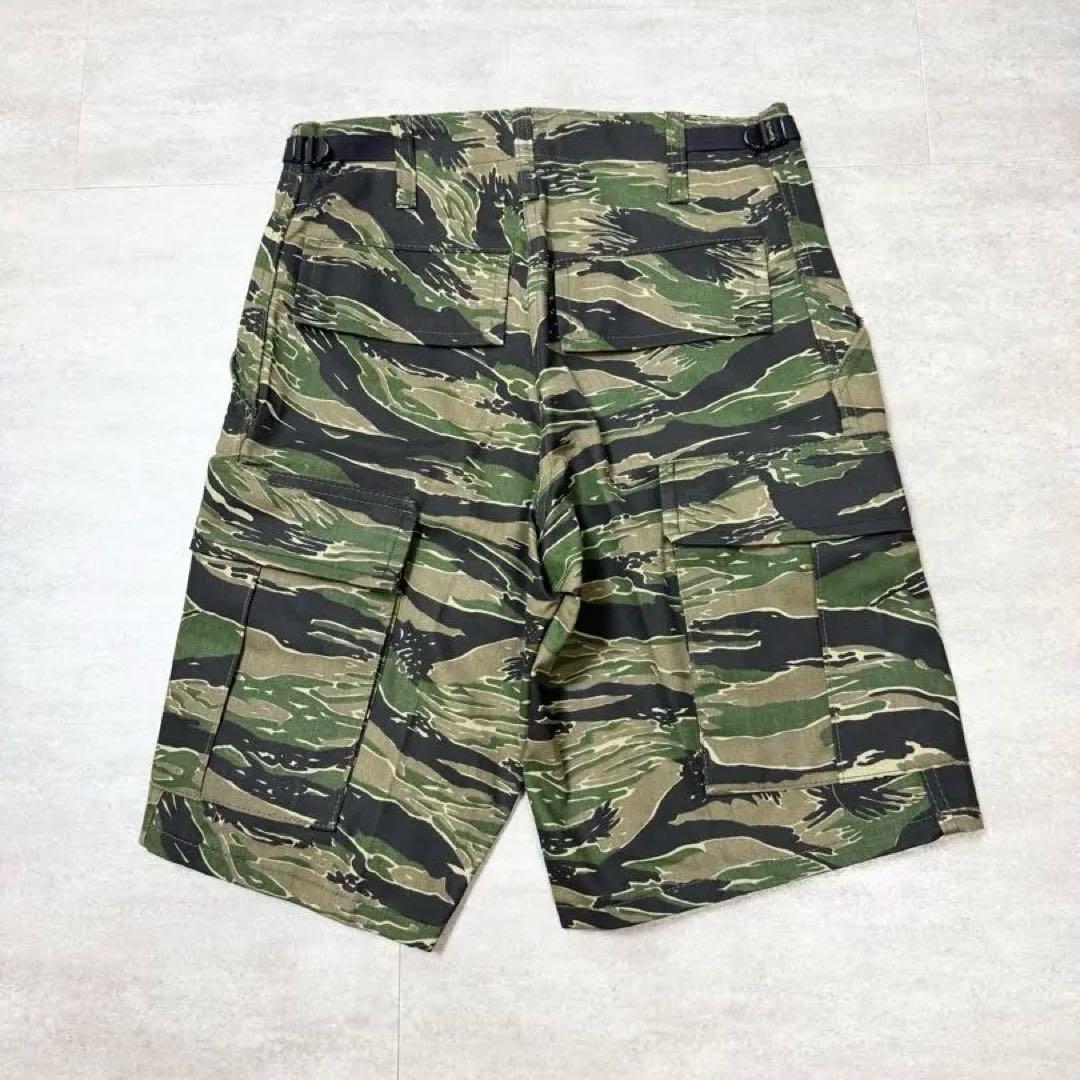 カーゴショーツ BDU 迷彩 タイガーカモ ハーフパンツ USA製