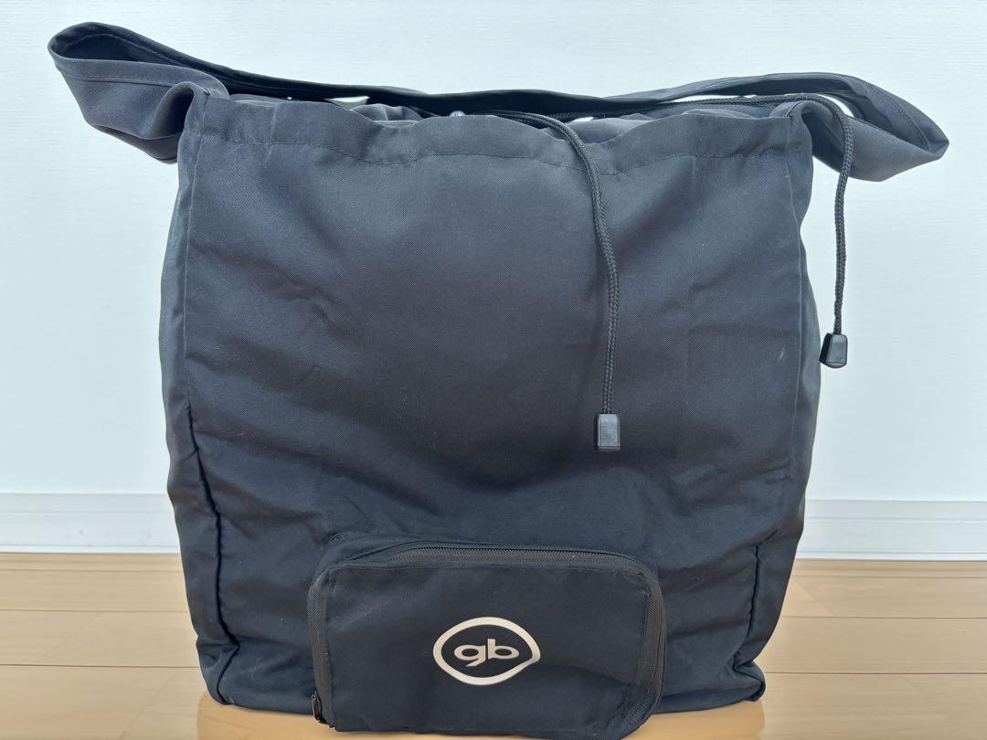 cybex gb POCKIT コンパクトベビーカー ブラック 収納バッグ付き