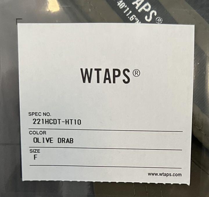49%割引ブラック系【SALE/37%OFF】 ☆付属品完備☆新品☆送料無料☆WTAPS 22ss T-7 01 OLIVE キャップ 帽子ブラック系-BSIDE-LABEL.COM