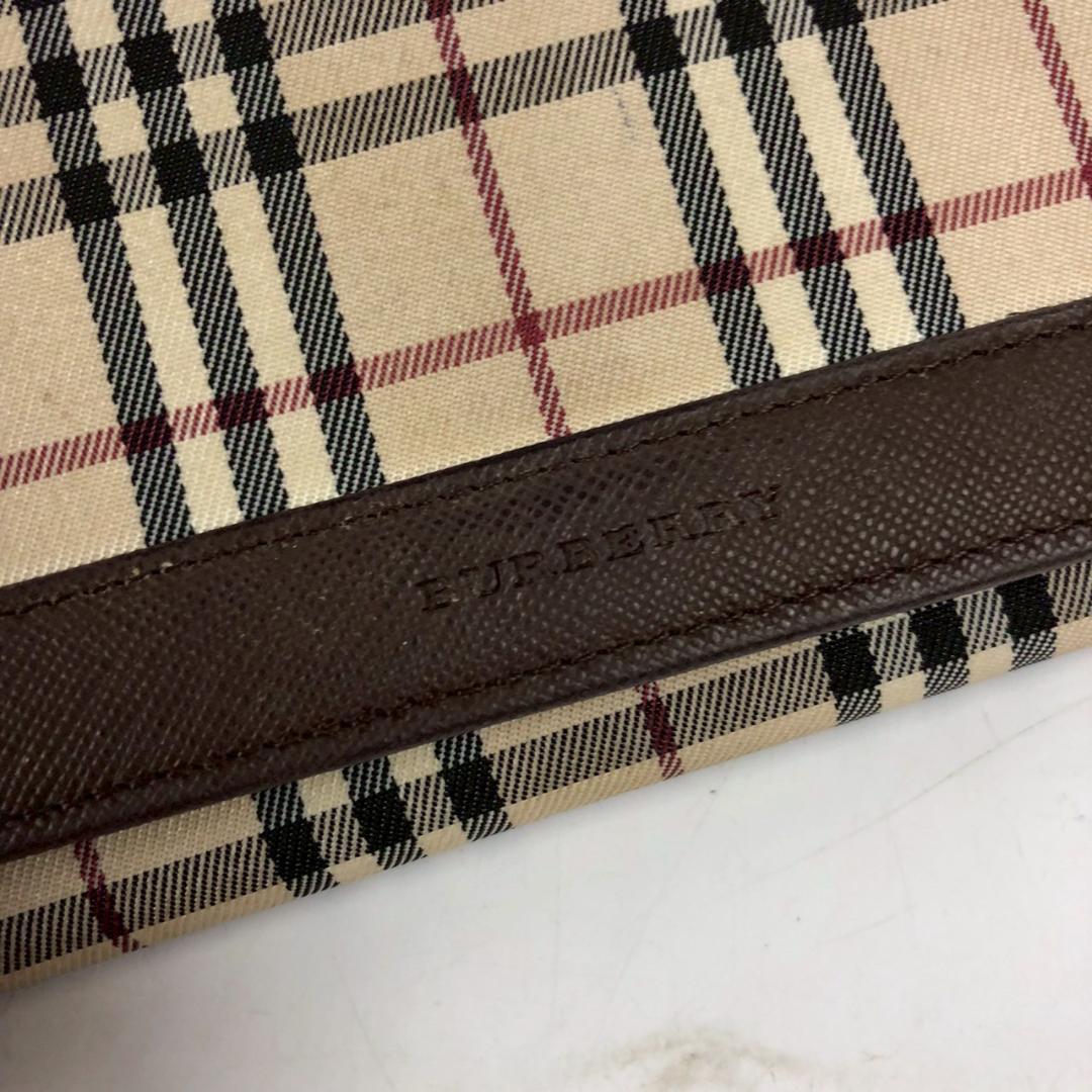 Burberry バーバリー ノバチェック 二つ折り長財布 ブランド