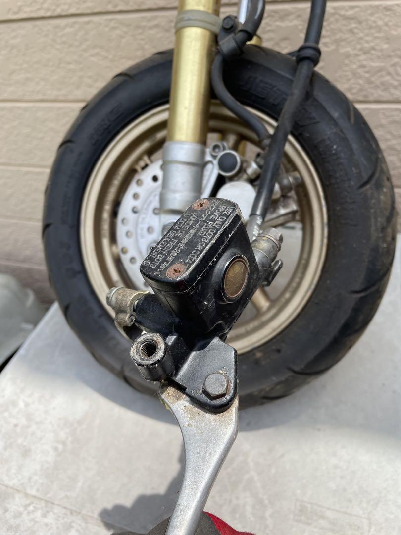 贈り物 ホンダディオZXフロント一式 フロントフォーク メルカリ - ステム パーツ