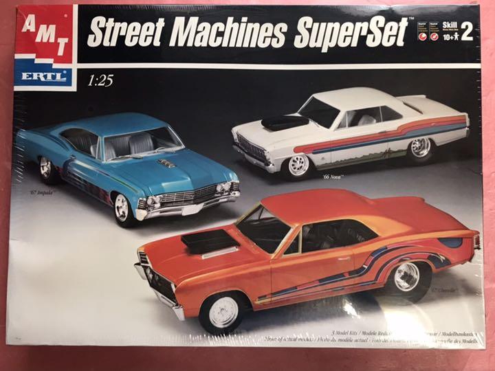 AMT1/25 ストリートマシン スーパーセット ’67 インパラ 他二台 当店在庫してます!
