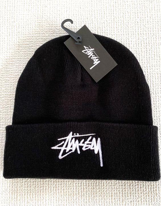 5分落語集 stussyのロゴ刺繍入りステューシー ニット帽 (黒) CFRシリーズ|メンズ,帽子 - www.murad.com.jo 5分落語集 stussyのロゴ刺繍入りステューシー ニット帽 (黒) CFRシリーズ|メンズ,帽子 - www.murad.com.jo
