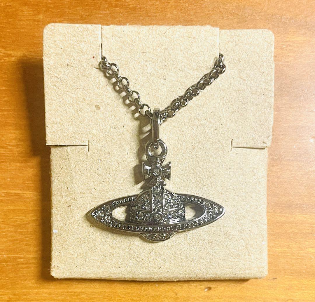 Vivienne Westwood 土星モチーフ ネックレス 付属品なし】Vivienne Westwood 土星モチーフ ネックレス - メルカリ