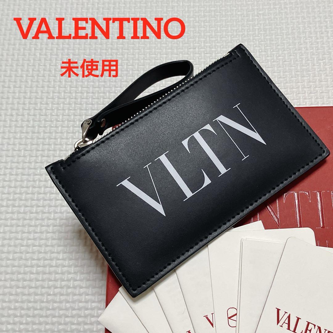 未使用 VALENTINO ヴァレンティノ フラグメントケース ブラック