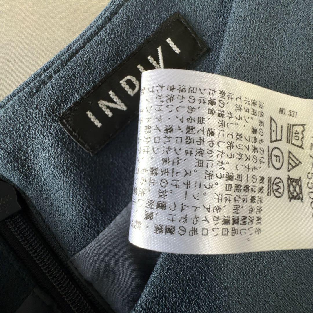 INDIVIロングワンピース 極美品 インディヴィ ワンピース - メルカリ
