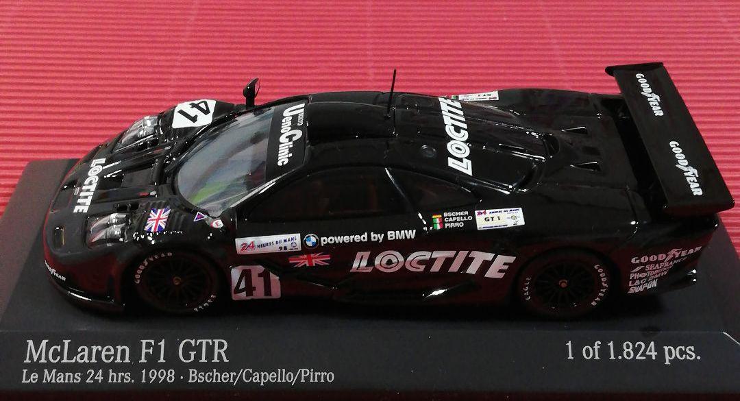 ミニチャンプス マクラーレン F1 GTR 1998 ル・マン 24