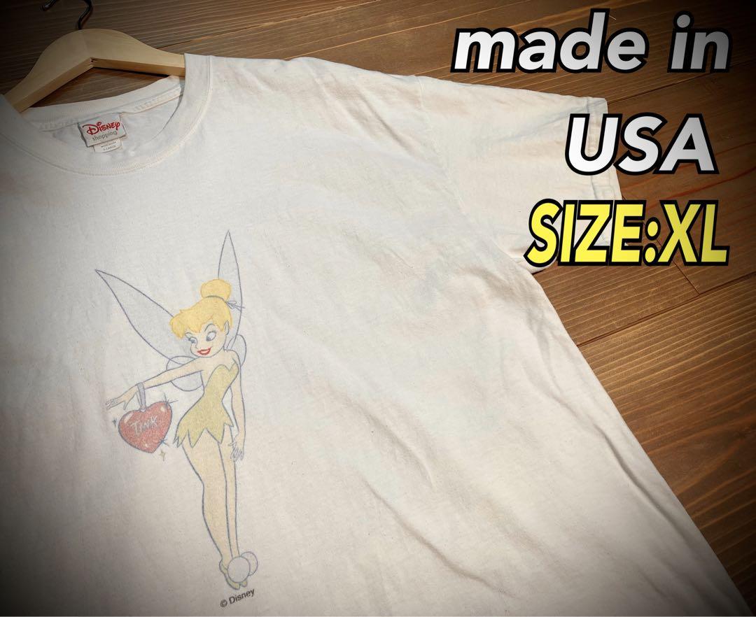USA製 disney ティンカーベル tシャツ Tinker Bell