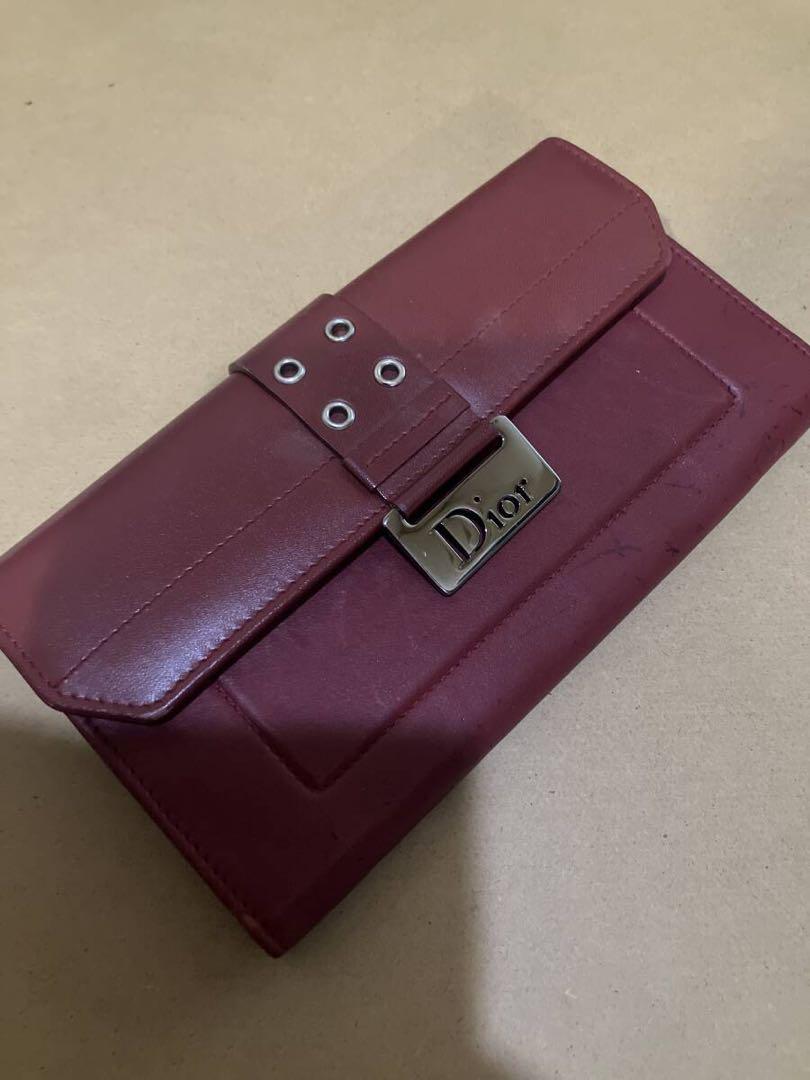 Christian Dior クリスチャンディオール　長財布 レッド