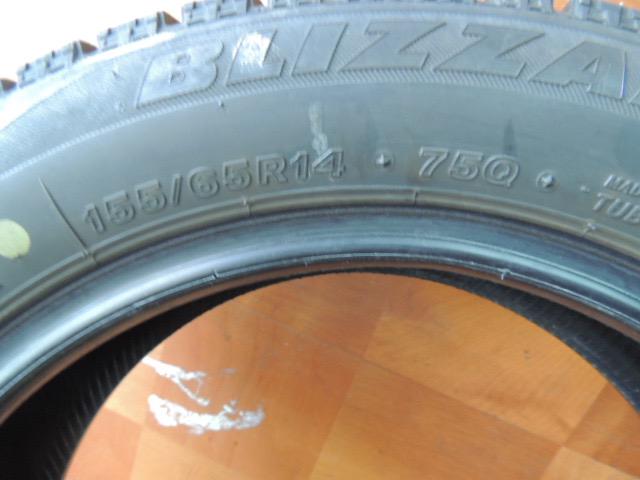 T40 155/65R14 75Q ブリヂストン ブリザック VRX 4本