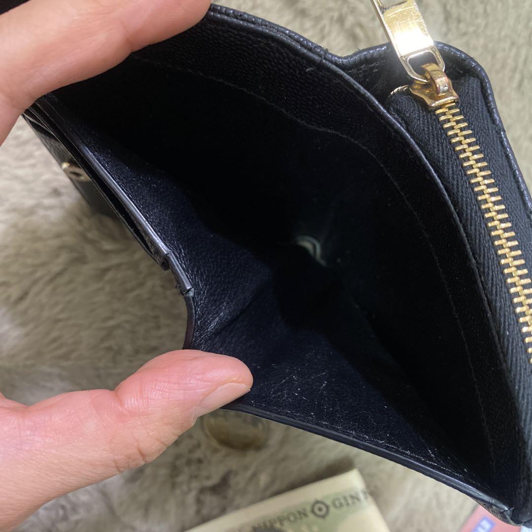 SAINT LAURENT ブラック 財布　美品