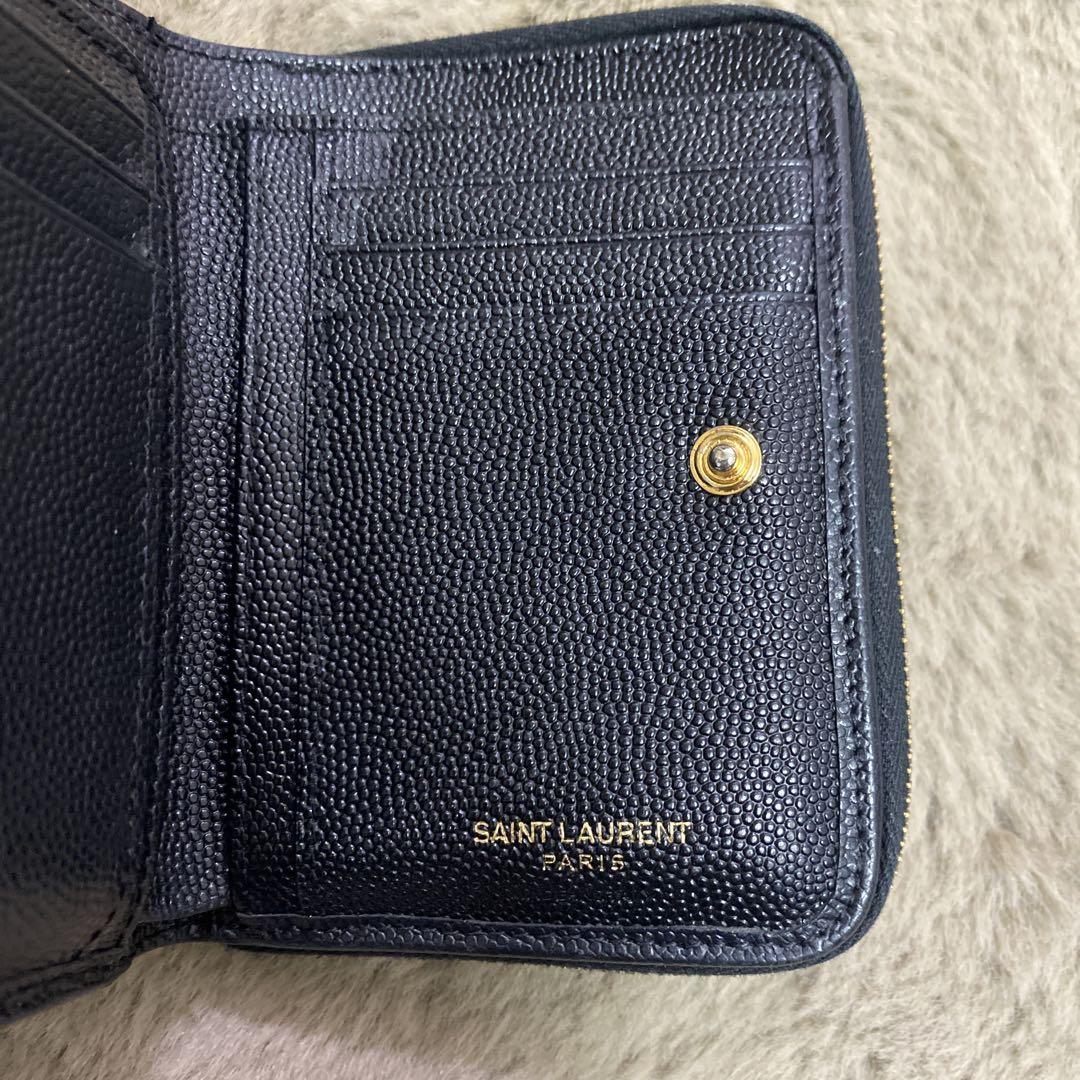 SAINT LAURENT ブラック 財布　美品