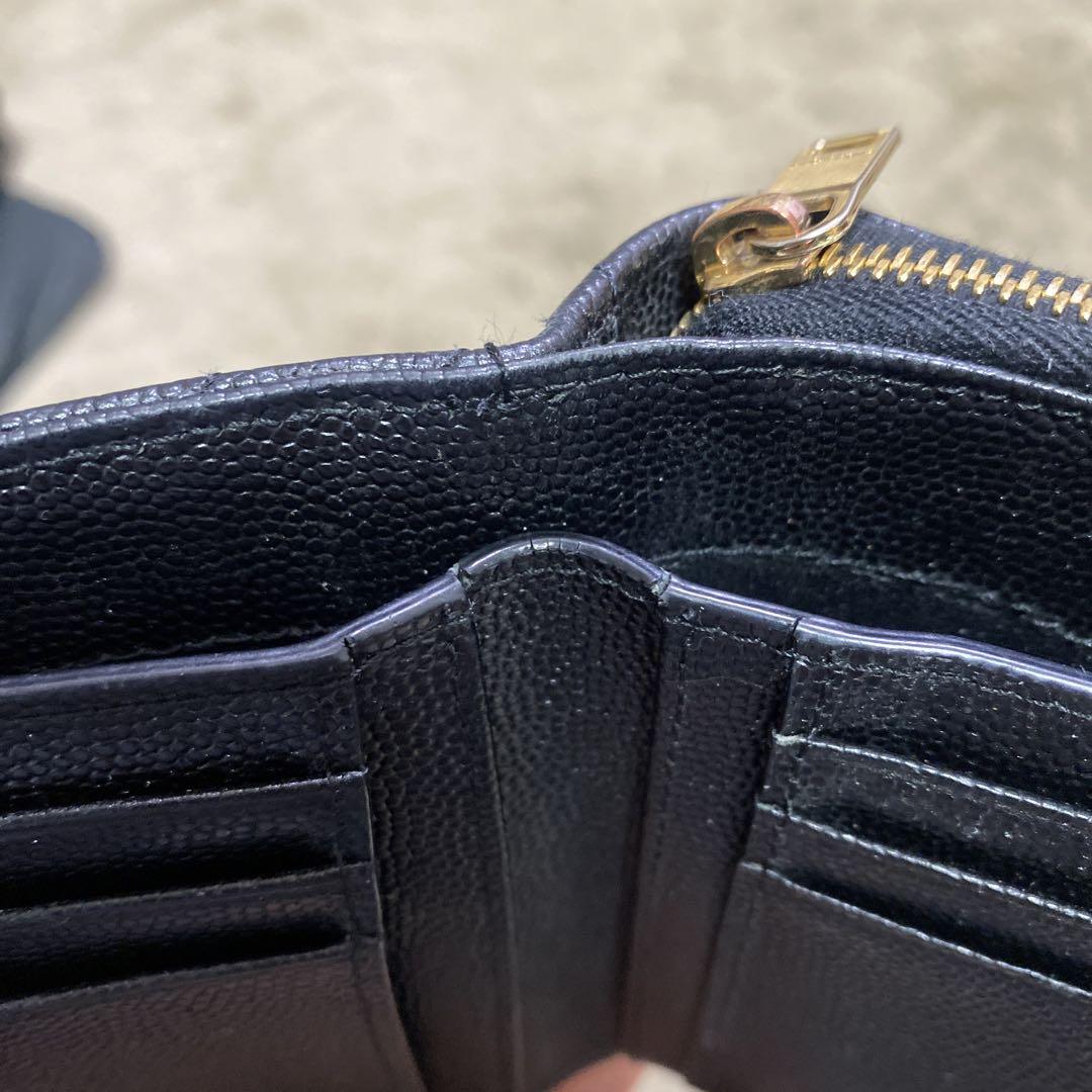 SAINT LAURENT ブラック 財布　美品