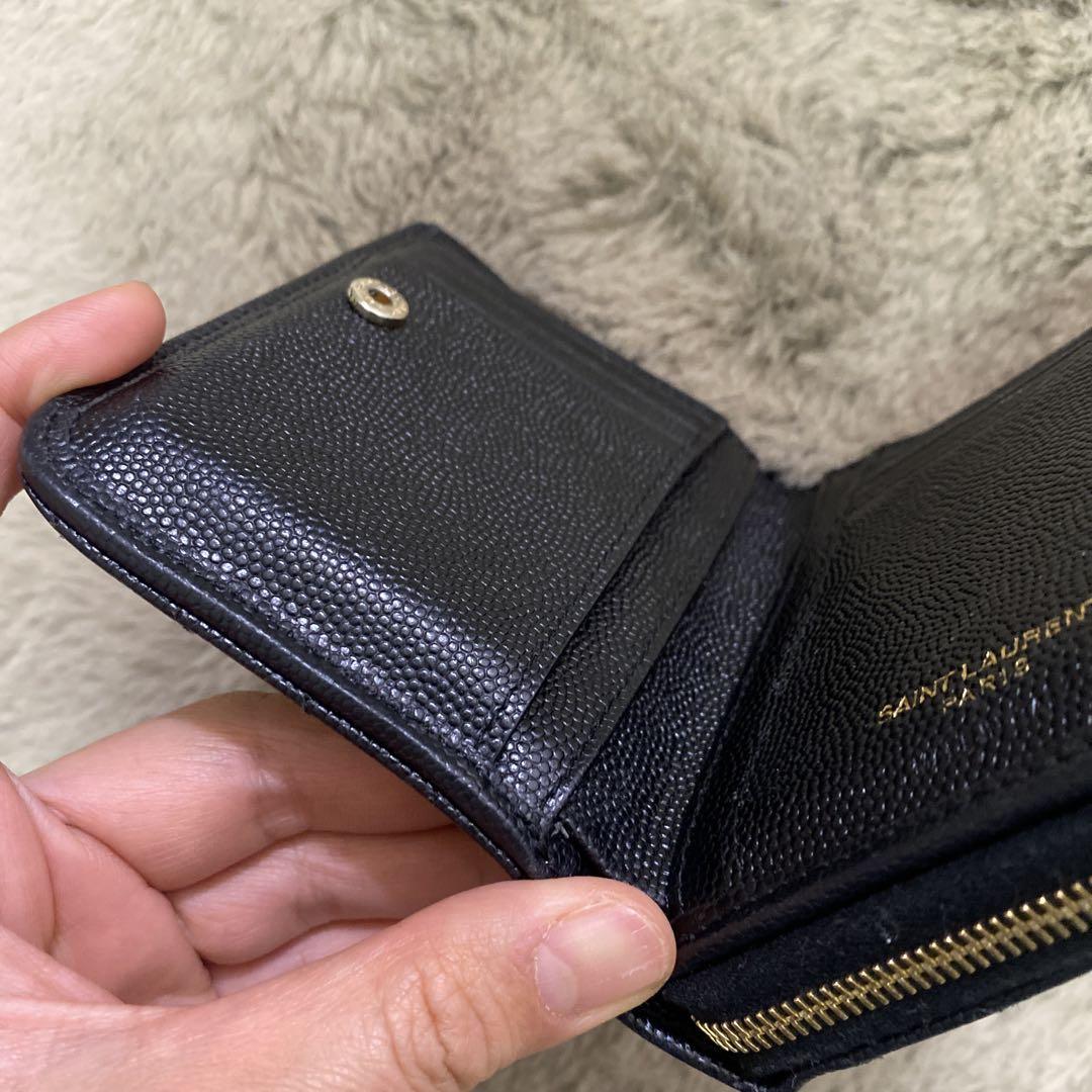 SAINT LAURENT ブラック 財布　美品