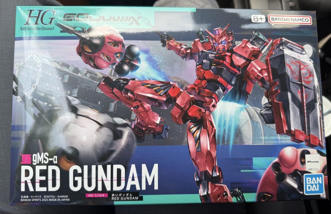 機動戦士ガンダム ジークアクス(GUNDAM GQuuuux)赤いガンダム hg