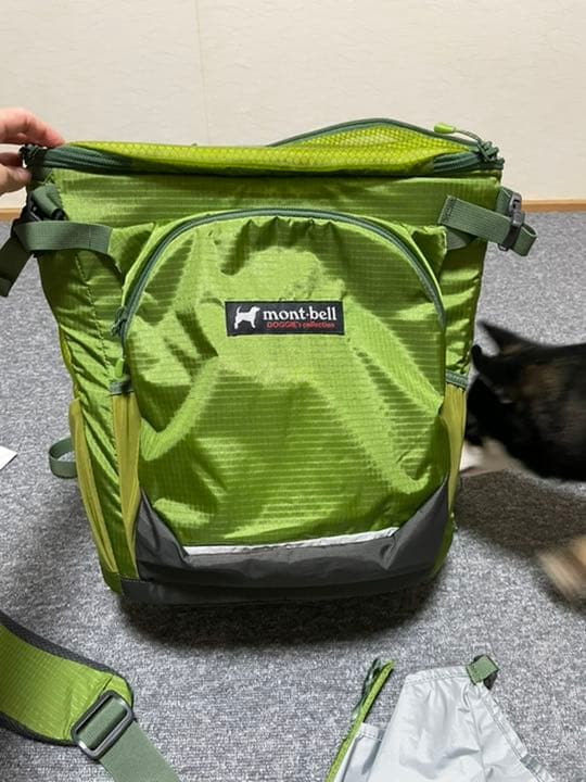 経典ブランド 超美品 モンベル ドッグキャリングパックm メドーグリーン その他 Ultimateworkout Com