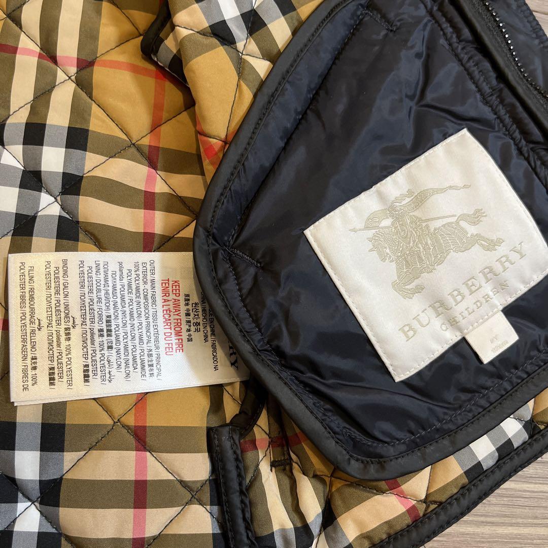 BURBERRYバーバリーチルドレン キルティングコート ノバチェック アウター