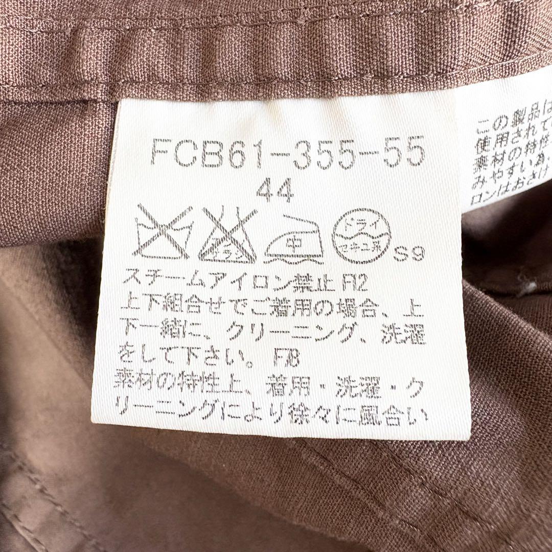 バーバリーロンドン ノバチェック リネン混ジャケット 茶色