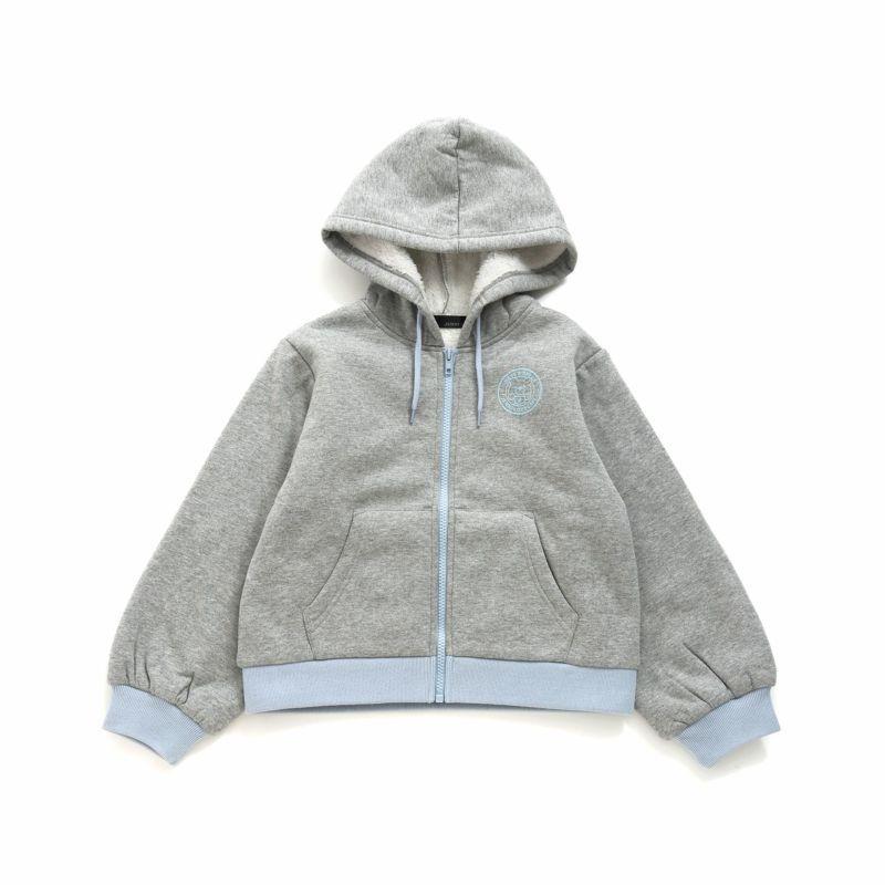 R♡R■新品 ジェニィラブ■裏ボア配色ジップパ－カ－ 140