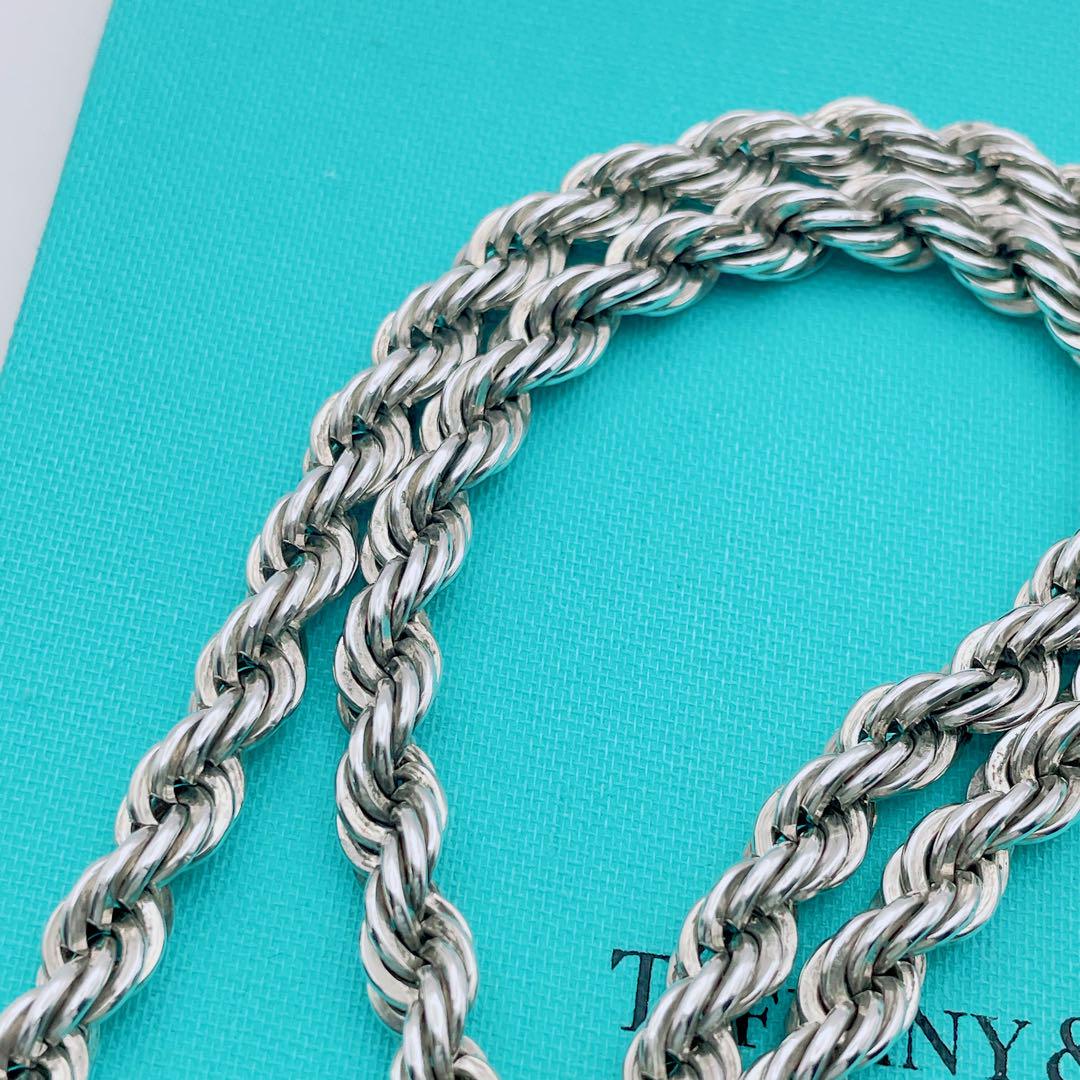 Tiffany & Co. ネックレス　ツイスト　ロープ　ネックレス　75cm Tiffany & Co. ネックレス ツイスト ロープ ネックレス 75cm