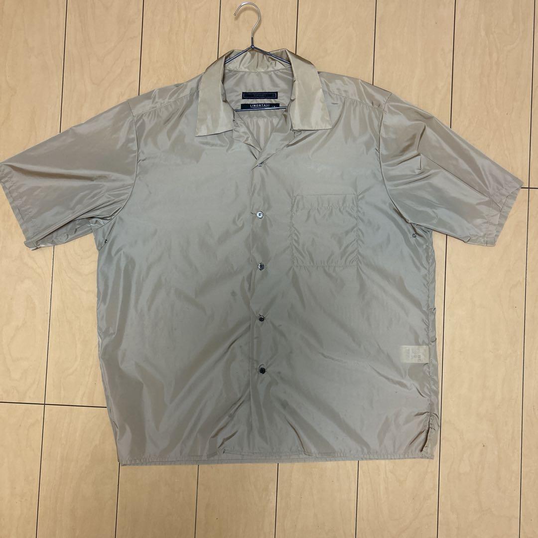 SOPH LIMONTA NYLON OPENCOLLAR BAGGYSHIRT