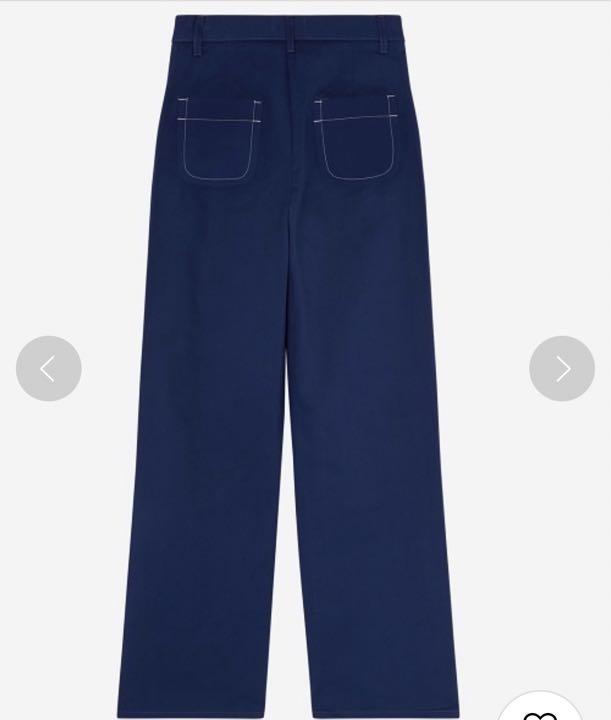 サンワイドレッグパンツ SUN WIDE-LEG PANT メゾンキツネ